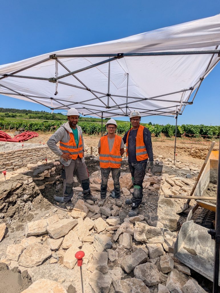 pommard maçonnerie paysagère 3